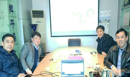 歡迎韓國客戶來訪，常州統一干燥祝您元宵快樂